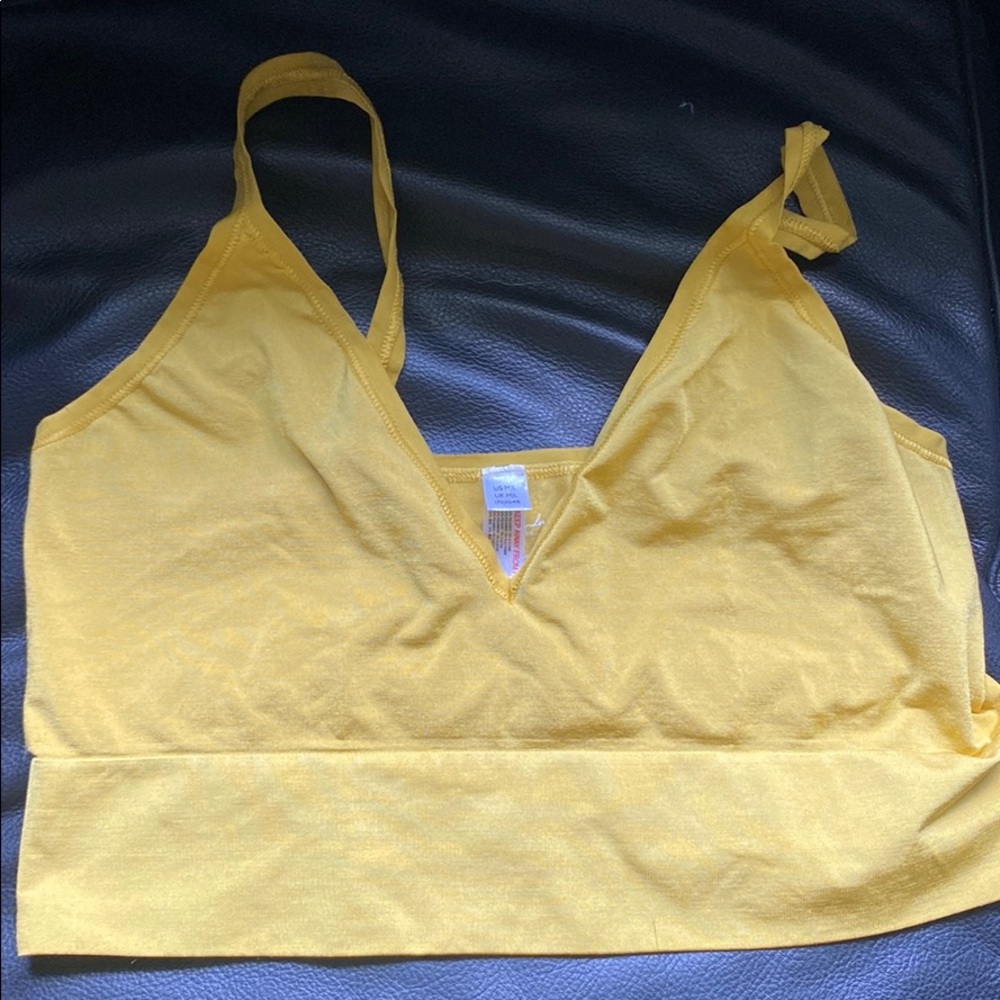 Yellow tank top